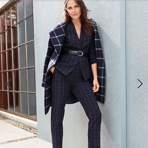 Ann Taylor Windowpane Coat